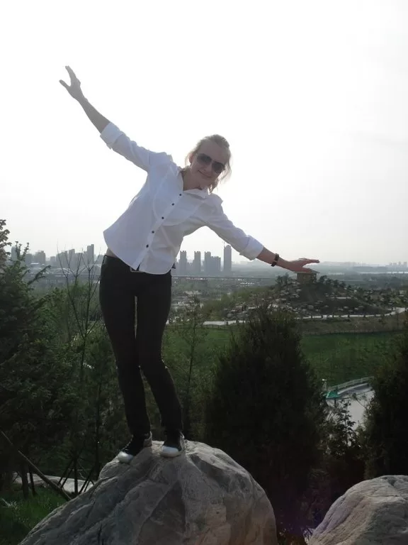 На ЭКСПО садово-парковых культур в Шэньси, 2011 г.